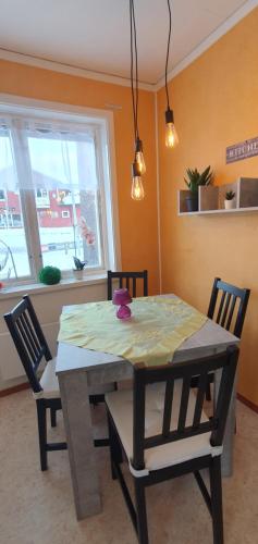 주방, Ferienstuga Lappland Kristineberg in 보름셀레