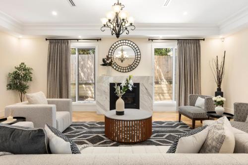 Luxurious French Provincial Home in Mt Waverley in Mount Waverley