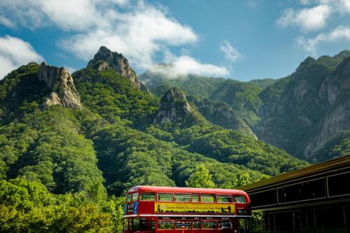 Deluxe Ondol Double Room with Mountain View