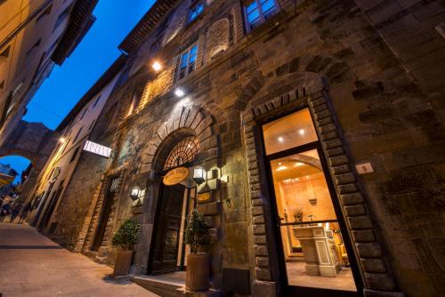 A szálláshely kívülről, Hotel Italia Cortona in Cortona
