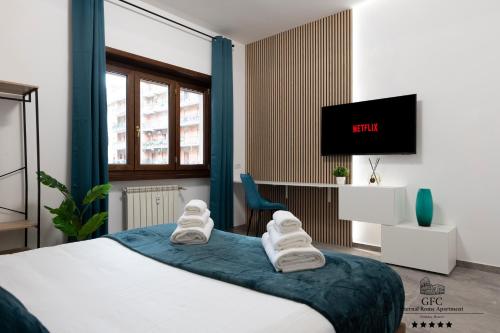 GFC Eternal Rome Apartment - 5min to Tiburtina Station MetroB, 2 Bathrooms, Terrace, A-C, Рим (фото 9)