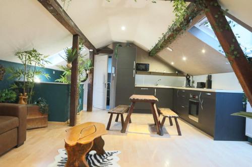 Konyha, L'escale Tropicale, Centre ville in Mulhouse Városközpont