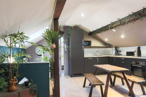 Konyha, L'escale Tropicale, Centre ville in Mulhouse Városközpont