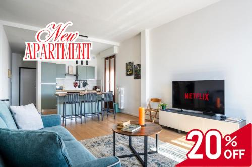 Panoramic Penthouse with Parking Space 2BDR, Florenz