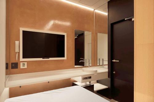 1 double bed