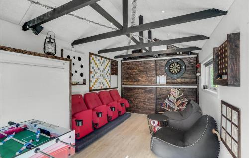 Fitness center, Awesome Home In Øster Assels With Sauna in Sillerslev
