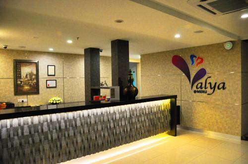 Lobby, Valya Hotel in Kelebang