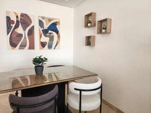 The 53 Gauthier by IB Signature - Stylish two-Bedroom flat - Wifi, Self Check-in, Day and Night Security, close to all facilities, Casablanca (fotografie 10)