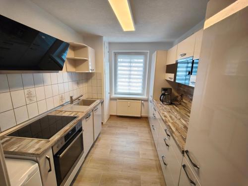 Cocina, Moderne & Ruhige Unterkunft in Leuna für Arbeiter & Urlauber (Moderne & Ruhige Unterkunft in Leuna fur Arbeiter & Urlauber) in Merseburg