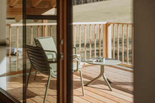 陽台/露台, Hofstatt Salzburg - Ferienwohnung in 哈爾旺
