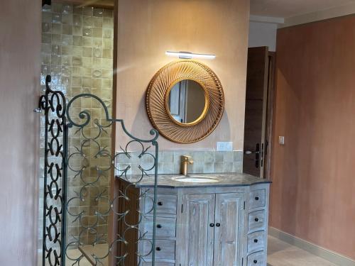 ห้องน้ำ, Villa Les Bergeries De Calvi in กัลวี