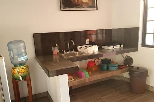 Konyha, C11 · Casa 2 niveles, alberca y vista al manglar in Centro