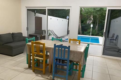 Létesítmények, C12 · Casa 2 niveles, alberca y vista al manglar in Centro