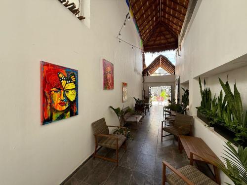 A szálláshely kívülről, Coco Azul Hotel Boutique in Playa del Carmen