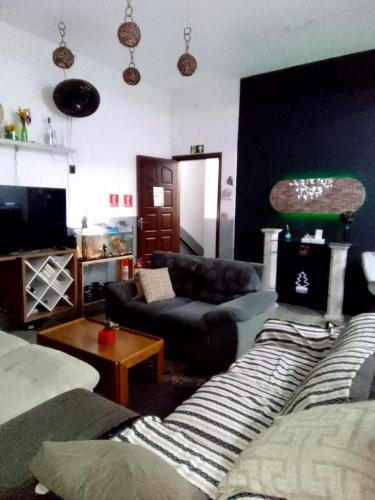 Közös társalgó / TV, Hostel Lize in Guarulhos