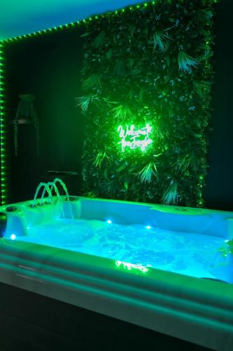 Ô Spa Privatif - Luxury Suite - JACUZZI-SAUNA-NETFLIX-FISHSPA-SERVIETTES-PEIGNOIRS-SANDALES-CAFE cottage Mont-Sainte-Aldegonde