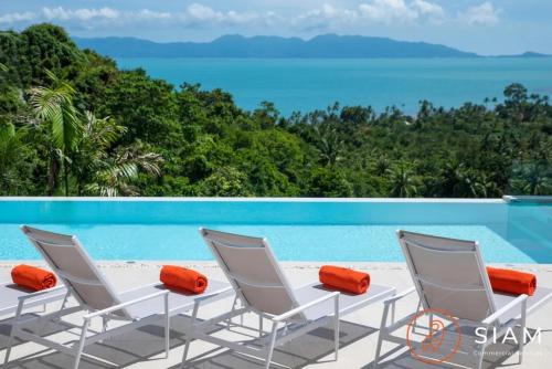 Jungle Beach Villa Luxury 4 Br Seaview