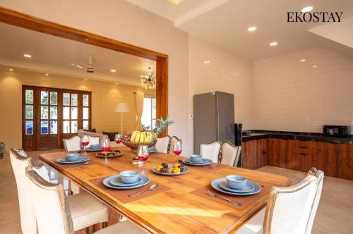 Kitchen, EKOSTAY - Azure Villa in Lonavala