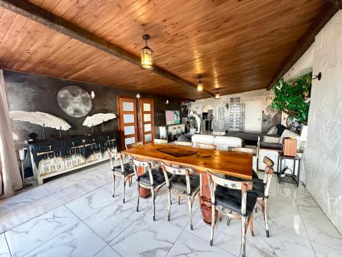 共用Lounge/電視區, Boutique home the beach in 瑪麗格馬特德瑪