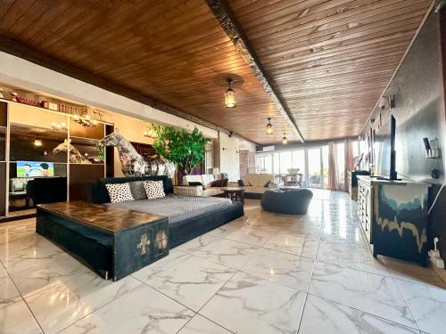 共用Lounge/電視區, Boutique home the beach in 瑪麗格馬特德瑪