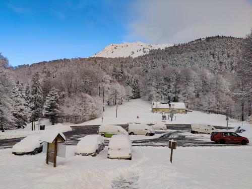 Kilátás, Auberge La Soulan in Saint-Beat