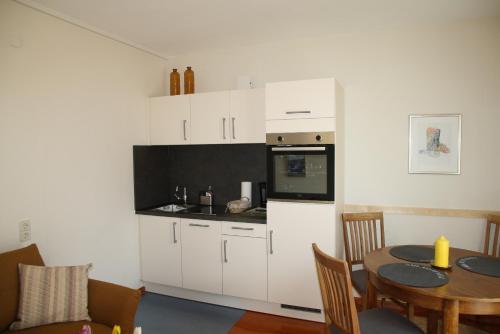 廚房, Ferienwohnung am Goldberg in 埃伯茨海姆