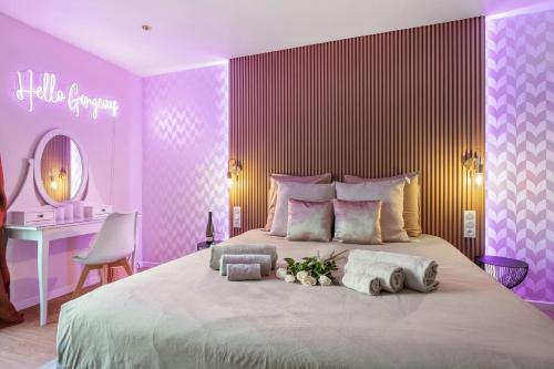 Nice Renting - Love Room Massena - Luxe Room - Jacuzzi - Terrace - King Bed - AC, Nice (fotografie 3)
