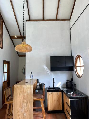 Kitchen, Satha private villa 3 in Sumberejo