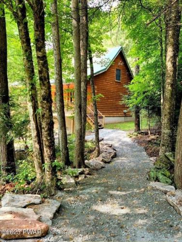 Waterfront Secluded Log Cabin