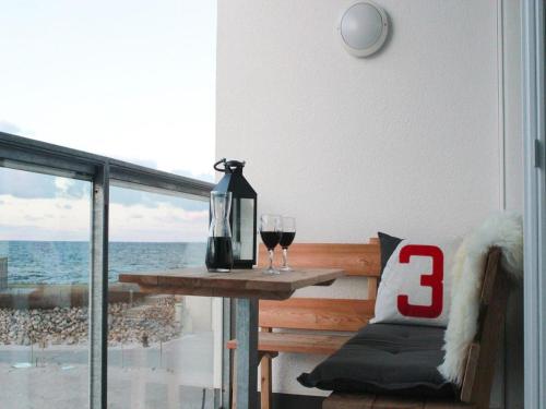 Balkon/terasa, Ferienappartement im Ostseeresort Olpenitz in Olpenitz