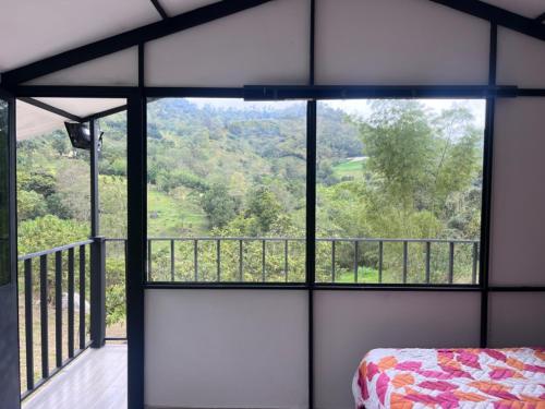 Kilátás, Cabaña del Rio (Cabana del Rio) in Choachi