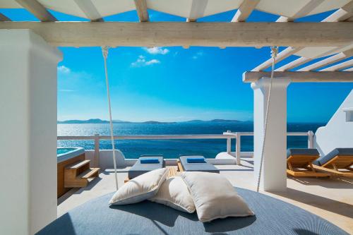 陽台/露台, 米科諾斯大酒店及度假村 (Mykonos Grand Hotel & Resort) in 阿吉歐尼斯