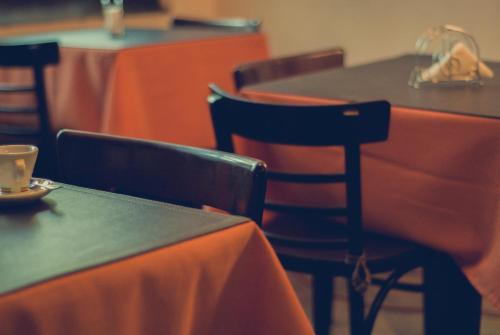 Ristorante, Landay Hostel in Santiago del Cile