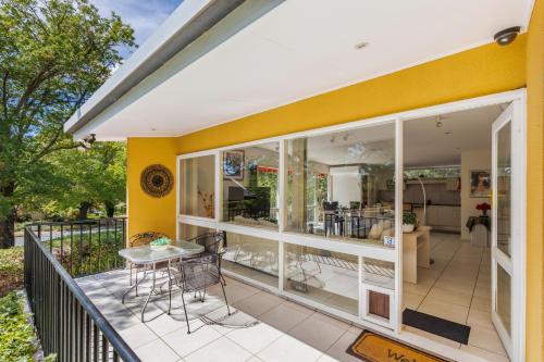 Sunlit Upstairs Suite with Hot Tub & Garden surrounds in Yarralumla