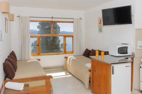1 double bed, 2 twin beds, 1 sofa bed