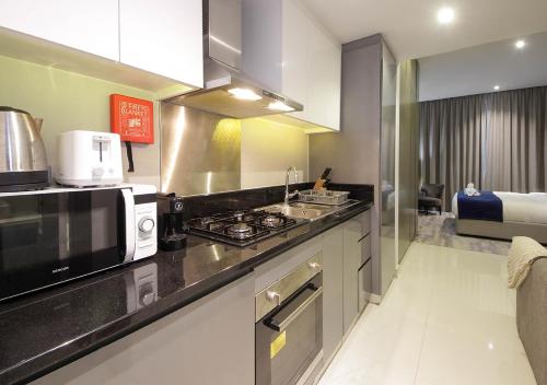 Luxury Studio Apartment Canal View Near Dubai Mall, Dubái (foto 7)