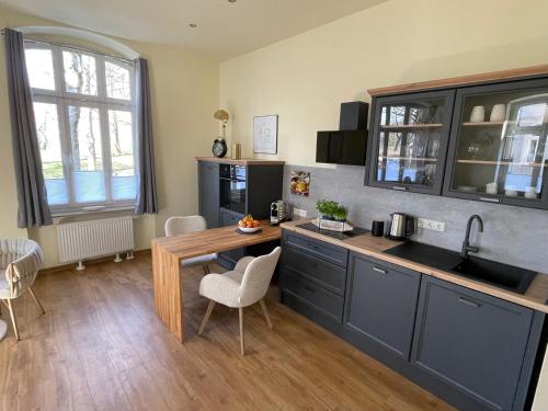 Konyha, ElisaBett Erfurt - Apartment Isa - 1 Schlafzimmer und 1 Bad, bis 2 Personen in Bruhlervorstadt