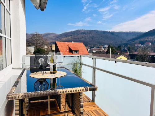 Balcony/terrace, Harzburgliving Goethes time out in Bad Harzburg