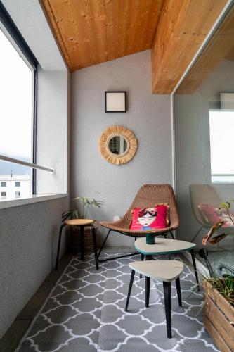 StudioLoftMountains in Collombey, Schweiz