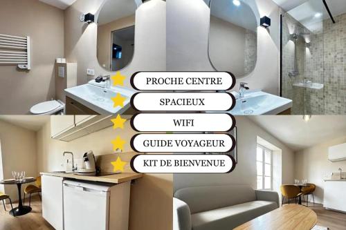 E5 Reton T2 chic et confortable au coeur d Epernay in เอแปร์แน