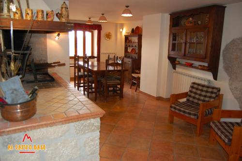 Al campo base in Civitella Alfedena