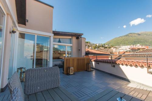 Balcony/terrace, Seven Boutique Hotel in Ascona