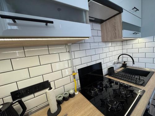 keittiö, Monetto Apartman in Csongrád
