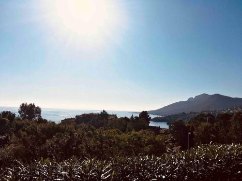 Panoramic Sea View Villa in private residence with pool