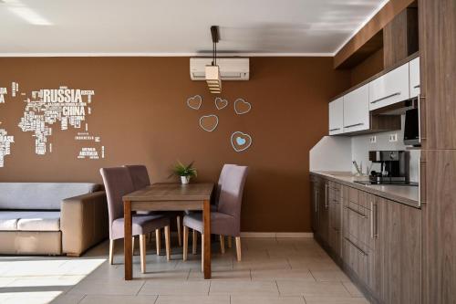 Konyha, Zafir Apartman Sarvar in Sárvár