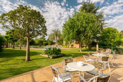 zahrada, Hotel Sausa in Vilademuls