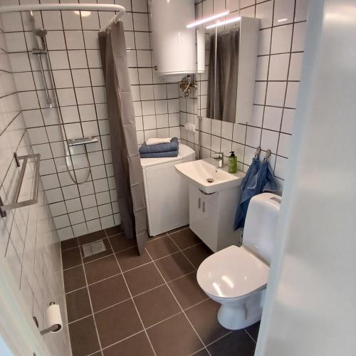 Bathroom, Gaststuga i centrala Ystad #2 in Edvinshem-Akesholm