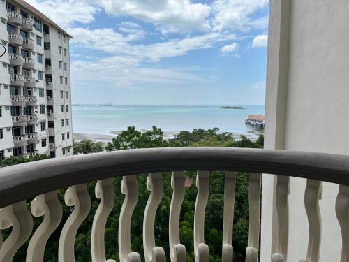 Kilátás, Teaz Apartment at Glory Beach Resort in Taman Tuah Batu