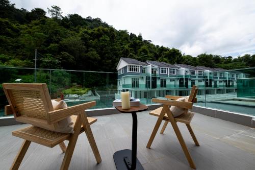 Balkon/Terrasse, La Ferringhi Villa - Ryokan Collection, by ALV in Batu Ferringhi