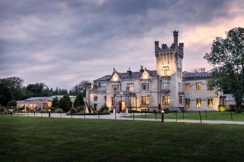 Exterior view, Lough Eske Castle in Donegal